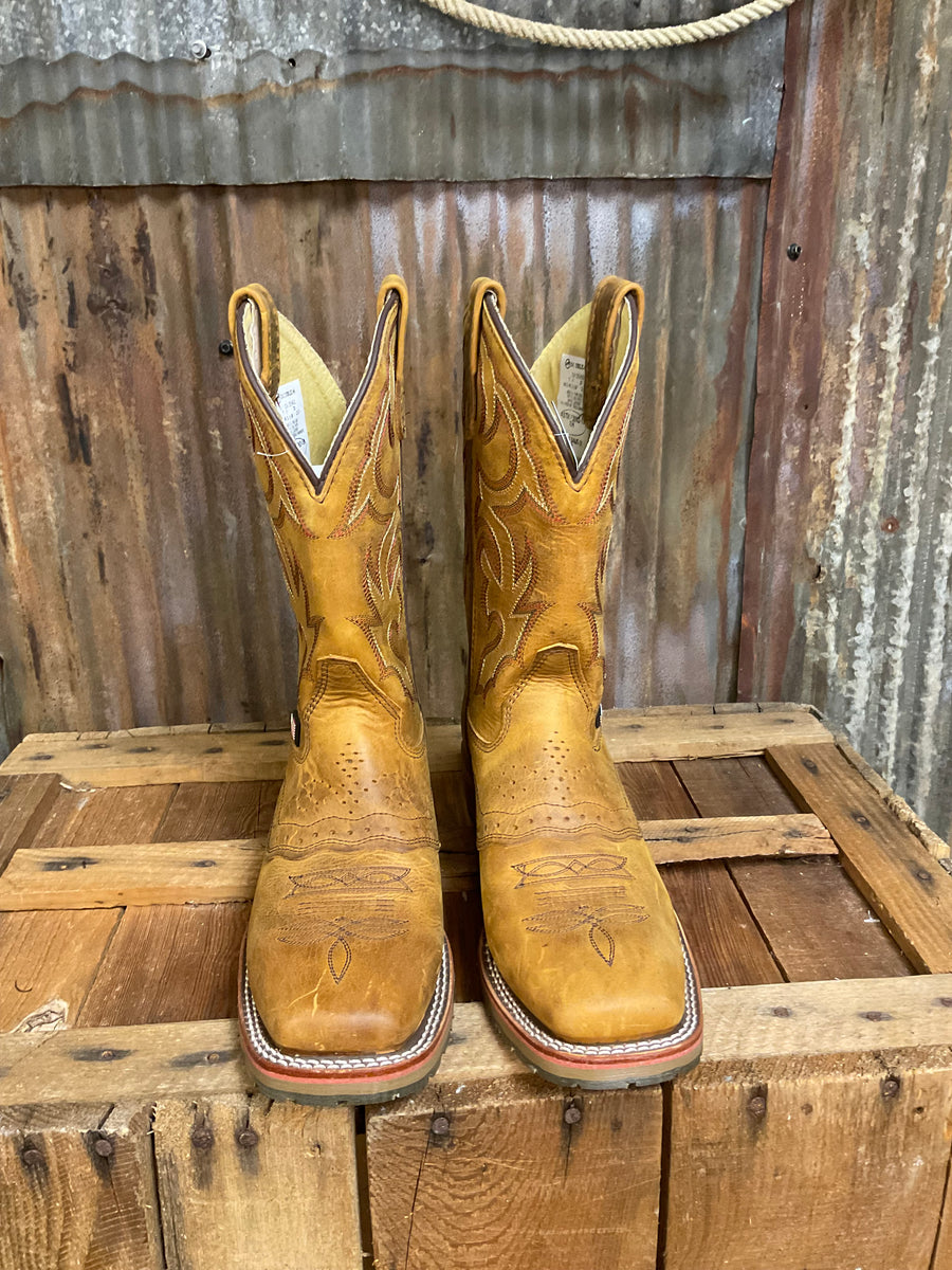 【売り切り価格】YELLO ブラウン 2way boots Mサイズ Double H 