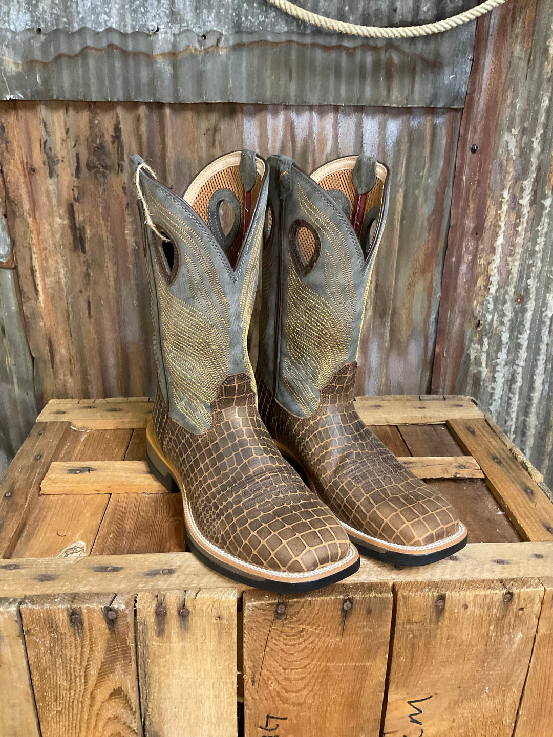 Twisted X Caiman Work Boots Twisted X Men's TechX Western Boots