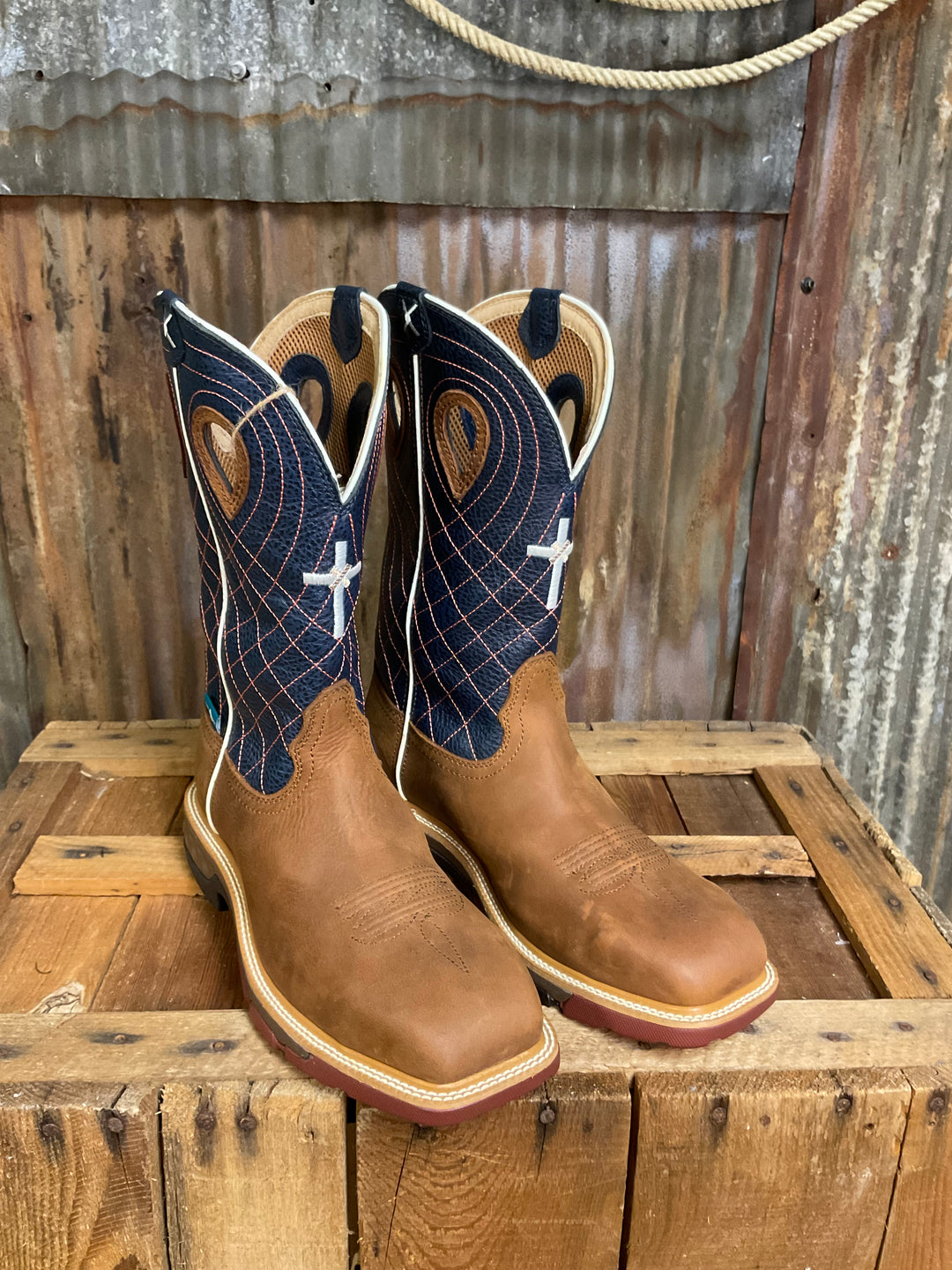 Work Boots Twisted X Steel Toe Shoes Twisted X Waterproof Shoes Cheap