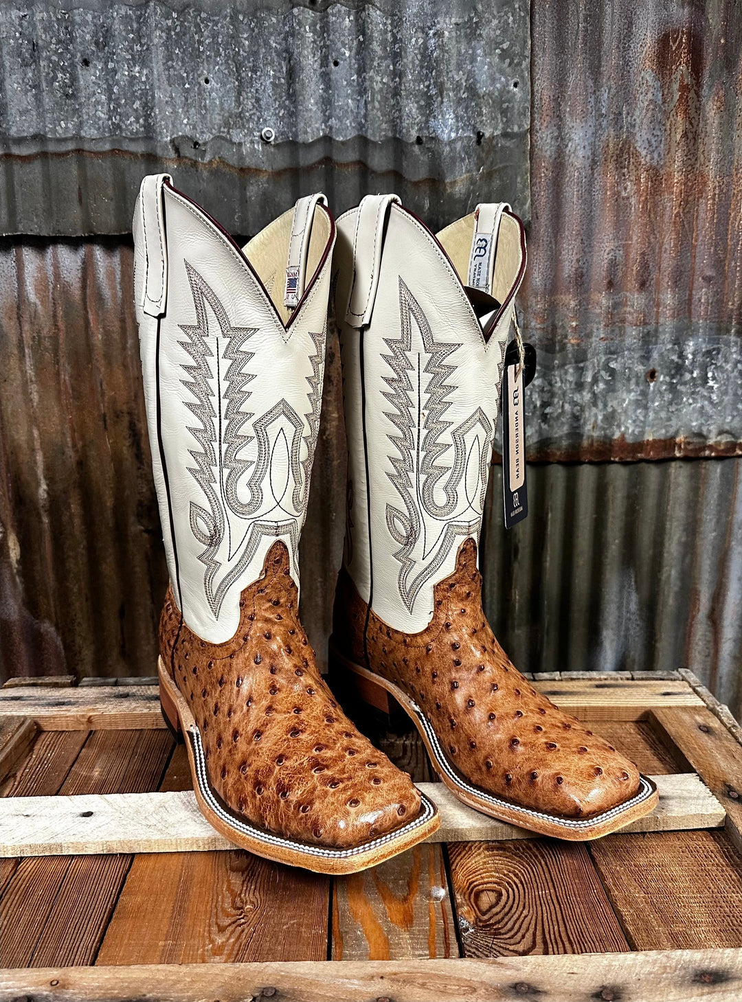 NUTS OUTDOOR BRIESTA ブリエスタ オーシャン ocean Odessa StretchFit Western Boot | Ariat